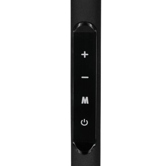 Eglo castelpoto piantana led 17,6w 3000k 180cm dimmerabile per soggiorno moderna nera