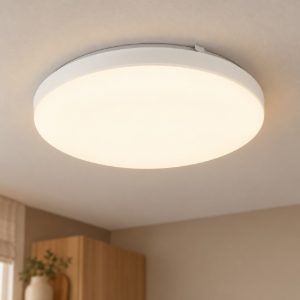 Eglo frania z plafoniera led 12w rgb 2700k 6500k 31cm con controllo smart moderna bianca
