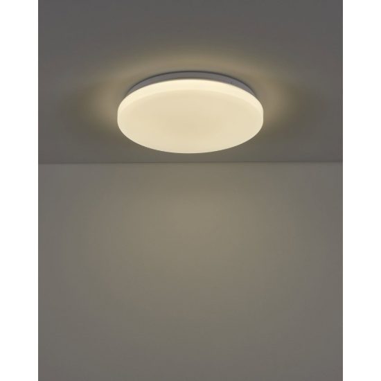 Eglo frania z plafoniera led 12w rgb 2700k 6500k 31cm con controllo smart moderna bianca