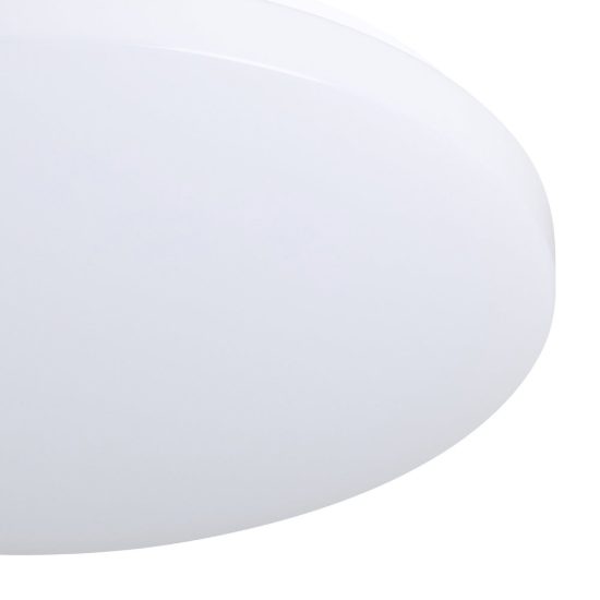 Eglo frania z plafoniera led 20w rgb 2700k 6500k 43cm smart per camera da letto moderna bianca