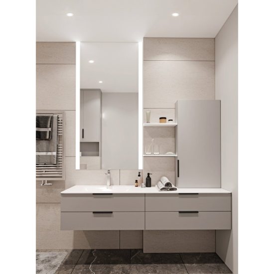 Eglo barranco gu10 set 3 faretti da incasso per cartongesso orientabili led 3x4,5w 4000k ip44 foro 6,8cm bianco
