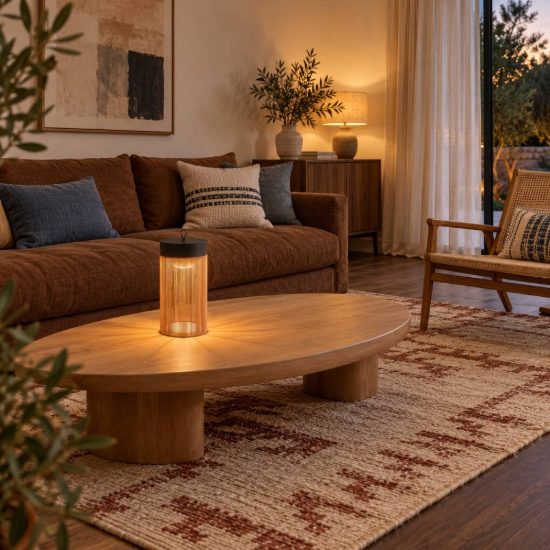 Eglo garvardo abat-jour per camera da letto led 2,4w cct 2400k 4000k 20cm ricaricabile moderna nera e arancione