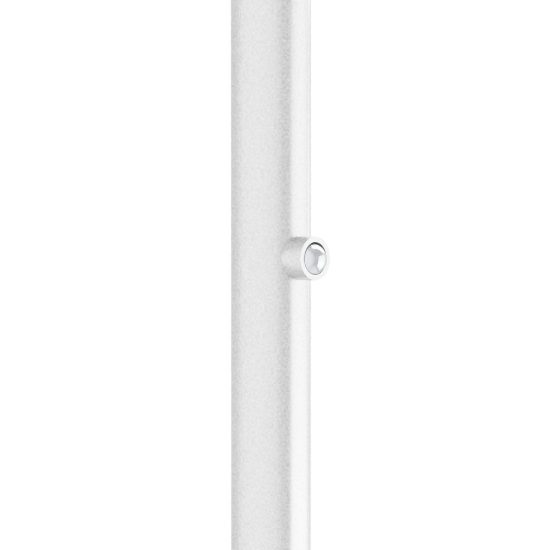 Eglo piagnolo piantana led 20w cct 2700k 6500k 168cm dimmerabile per soggiorno moderna argento