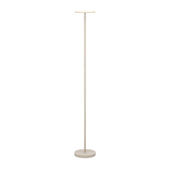 Eglo piagnolo piantana led 20w cct 2700k 6500k 168cm dimmerabile per soggiorno moderna sabbia