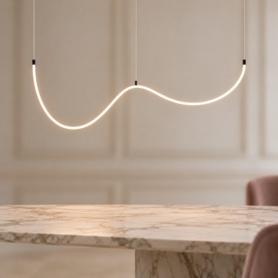 Eglo glow rgbw lampadario led 27w rgb 3000k 300cm con telecomando per sala da pranzo moderno nero