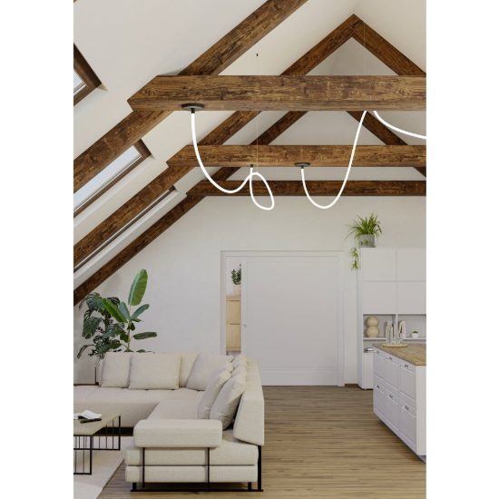 Eglo glow rgbw lampadario led 33w rgb 3000k 400cm con telecomando per sala da pranzo moderno nero