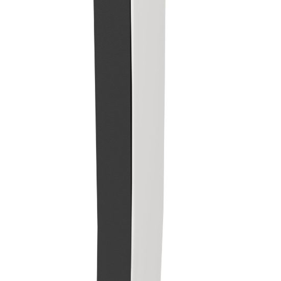Eglo picacha piantana led 29w 3000k 162,5cm per soggiorno moderna nera