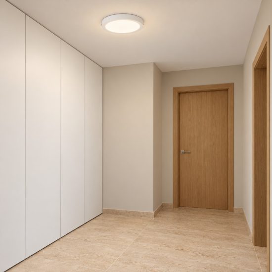 Eglo idun e plafoniera led 18w 4000k 22,5cm moderna rotonda bianca