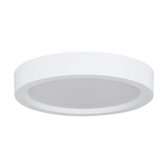 Eglo idun e plafoniera led 14w 4000k 21cm moderna rotonda bianca