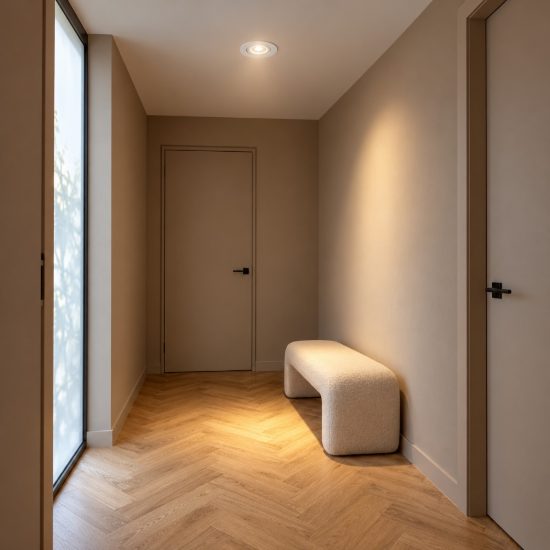 Eglo barranco gu10 faretto da incasso per cartongesso orientabile led 4,5w 4000k foro 6,8cm bianco