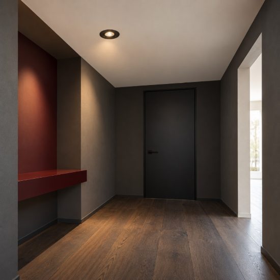 Eglo barranco gu10 faretto da incasso per cartongesso orientabile led 4,5w 4000k foro 6,8cm nero