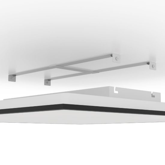 Eglo moradillo plafoniera led 32,5w cct 2700k 6500k 59,5cm per soggiorno moderna nera