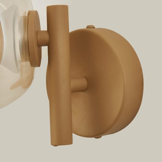 Applique da parete oro per sala da pranzo led 6w 3000k 17cm