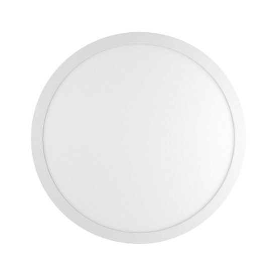 Eglo fueva 1 plafoniera led 22,3w 3000k 40cm per camera da letto moderna rotonda bianca