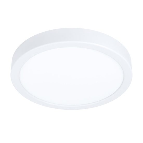 Eglo fueva 5 plafoniera led 17w 3000k 21cm dimmerabile moderna bianca