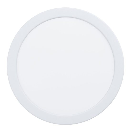 Eglo fueva 5 plafoniera led 17w 3000k 21cm dimmerabile moderna bianca