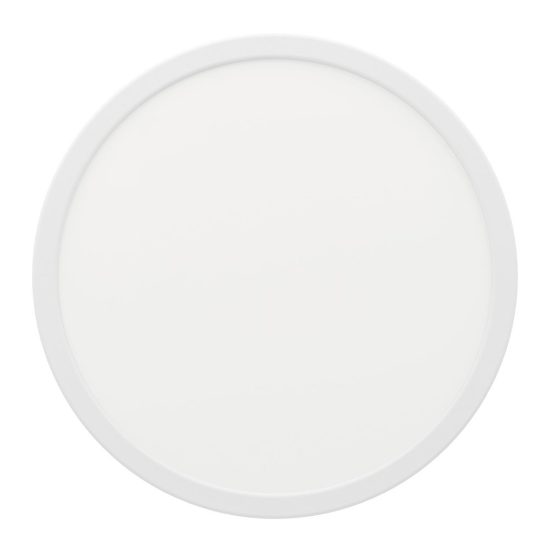 Eglo fueva 5 plafoniera led 20,5w 3000k 28,5cm dimmerabile moderna bianca