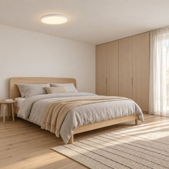 Eglo testara e plafoniera led 16,4w 4000k 30cm moderna bianca