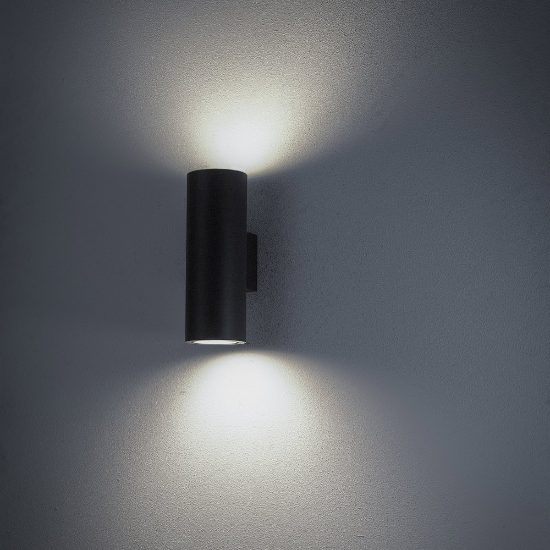 Applique per esterno ip65 cilindro grafite