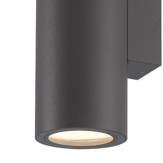 Applique per esterno ip65 cilindro grafite