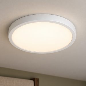 Eglo fueva 6 plafoniera led 14,2w cct 2700k 6500k 27,8cm moderna rotonda bianca