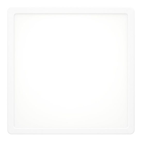 Eglo fueva 6 plafoniera led 13w cct 2700k 6500k 29cm moderna quadrata bianca
