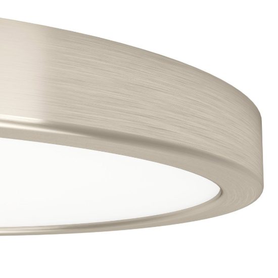 Eglo fueva 6 plafoniera led 14,2w cct 2700k 6500k 27,8cm moderna rotonda nichel