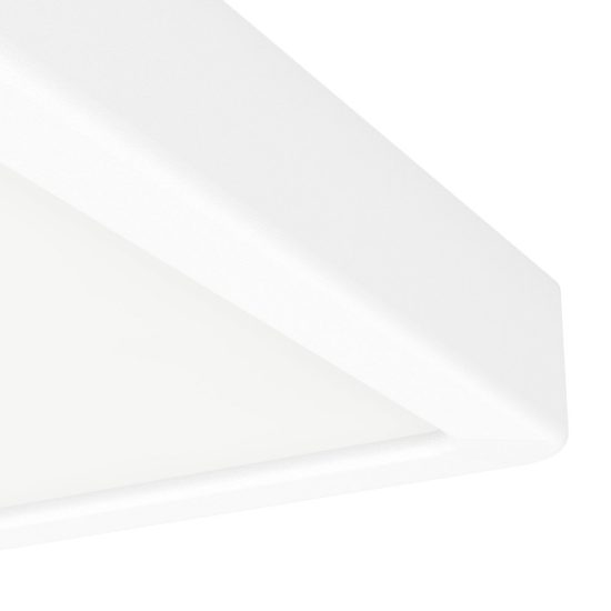 Eglo fueva 6 plafoniera led 7w cct 2700k 6500k 15cm ip44 per bagno moderna quadrata bianca