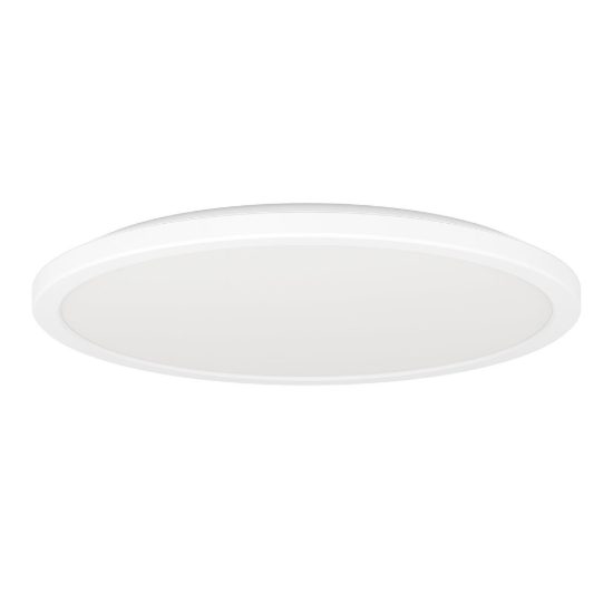 Eglo rovito plafoniera led 18,5w cct 2700k 6500k 38,9cm ip44 per bagno moderna bianca