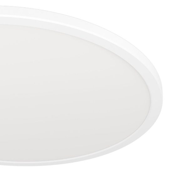 Eglo rovito plafoniera led 16,8w cct 2700k 6500k 50cm ip44 per bagno moderna bianca