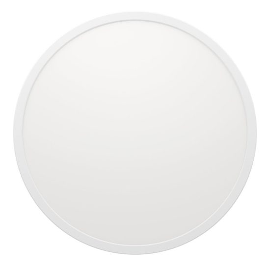 Eglo rovito plafoniera led 16,8w cct 2700k 6500k 50cm ip44 per bagno moderna bianca