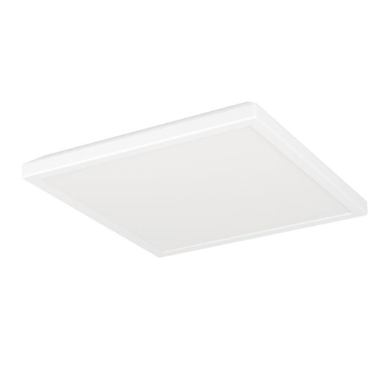 Eglo rovito plafoniera led 13,4w cct 2700k 6500k 29cm ip44 per bagno moderna bianca