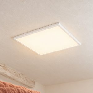 Eglo rovito plafoniera led 17w cct 2700k 6500k 50cm ip44 per bagno moderna bianca