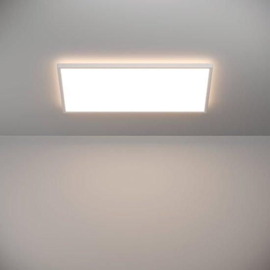 Eglo rovito plafoniera led 17,2w cct 2700k 6500k 57x30cm ip44 per bagno moderna bianca