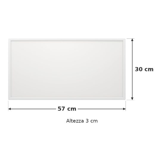Eglo rovito plafoniera led 17,2w cct 2700k 6500k 57x30cm ip44 per bagno moderna bianca