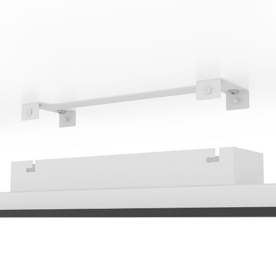 Eglo moradillo plafoniera led 28w cct 2700k 6500k 119,5cm per cucina moderna nera