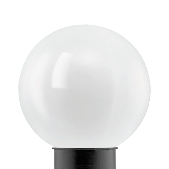 Eglo puglia set 3 lampade solari da giardino a sfera led ip44 con picchetto 15cm 20cm 25cm moderne nere e bianche