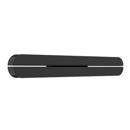Eglo vascella applique da esterno led 10,5w cct 2700k 6500k 60cm ip44 moderna lineare nera