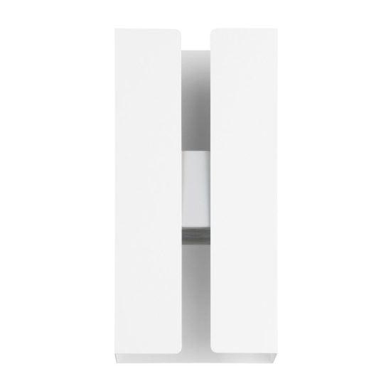 Eglo briscola applique da esterno led 8w cct 2700k 6000k 12cm ip44 moderna rettangolare biemissione bianca