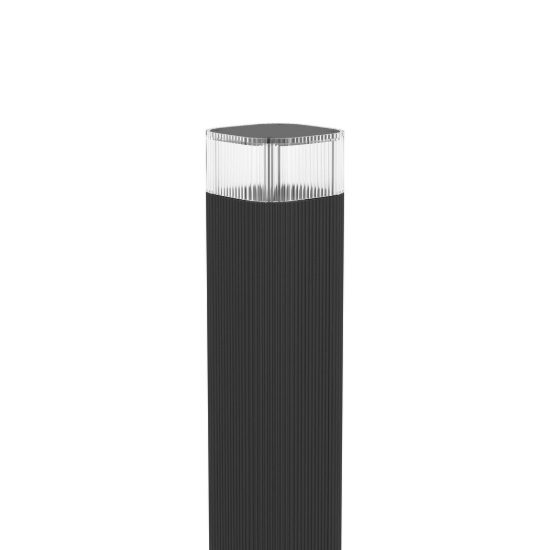 Eglo castelnuovo lampioncino da giardino 80cm ip65 moderno quadrato nero