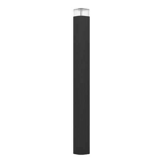Eglo castelnuovo lampioncino da giardino 80cm ip65 moderno quadrato nero