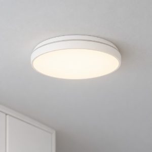 Eglo crespillo plafoniera led 15w 4000k 31,5cm moderna bianca