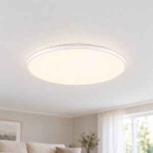 Eglo crespillo plafoniera led 29w 4000k 50cm moderna bianca