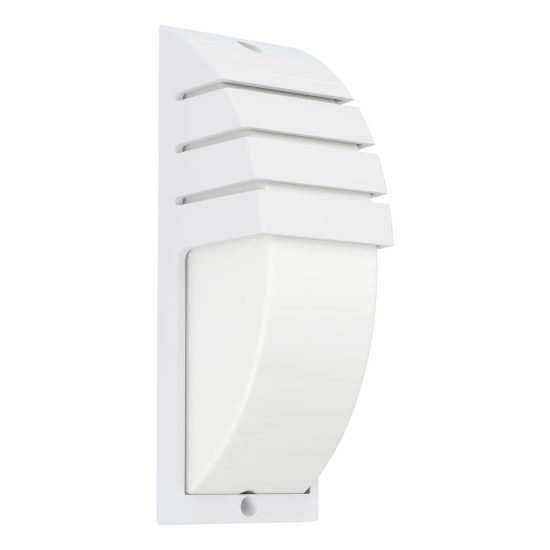 Eglo cimoneri e applique da esterno 8cm ip44 moderna rettangolare bianca
