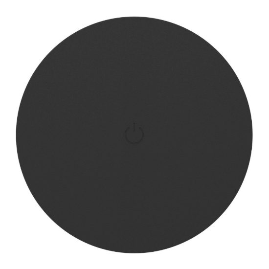 Eglo valgiano applique da esterno led 5w cct 3000k 6500k 15cm ip44 ricaricabile moderna rotonda nera