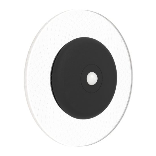Eglo trepella applique led 0,7w rgb 3000k 11,5cm con telecomando per soggiorno moderna nera