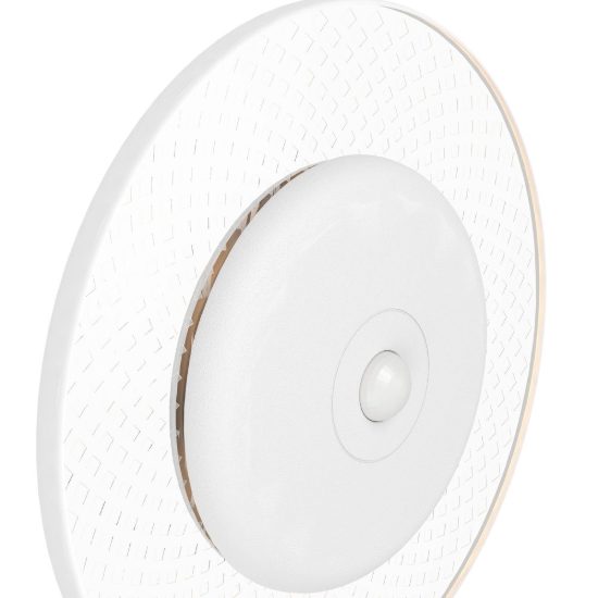 Eglo trepella applique led 0,7w rgb 3000k 11,5cm con telecomando per soggiorno moderna bianca
