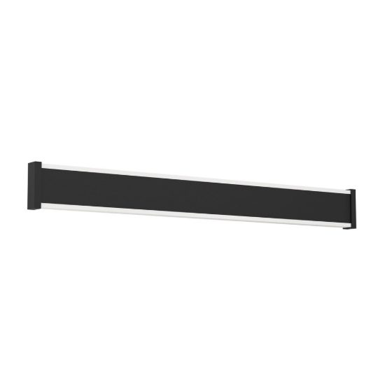 Eglo neviano applique da esterno led 14w 3000k 58cm ip55 moderna lineare biemissione nera