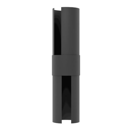 Eglo montelauro applique da esterno led 7w cct 3000k 6500k 8cm ip65 moderna nera