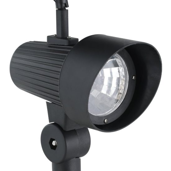 Eglo gionata 1 set 3 faretti solari da giardino led 3x0,2w 22cm ip44 con picchetto moderni neri